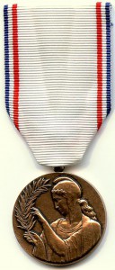 Medaille de la reconnaissance francaise